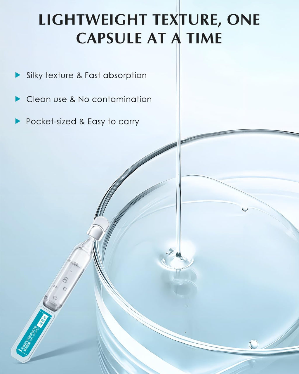 KOMFYMED Recombinant Collagen Restoration One-Day Serum – 4 Collagen Types, Ectoin, Hydration, 30 Single-Use Vials