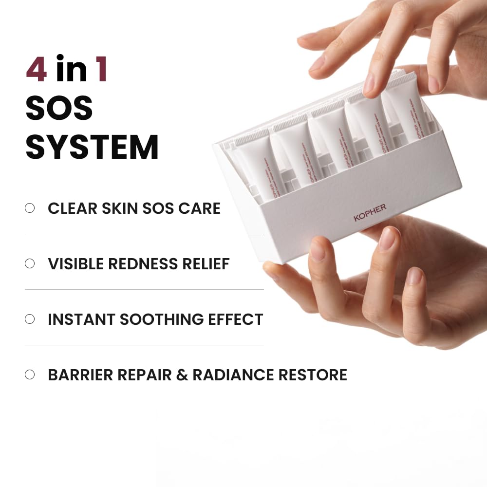 KOPHER Curepair Melder SOS Cream [4ever Edition] – Peptide Repair Night Cream for Radiance, Recovery & Post-Procedure Care