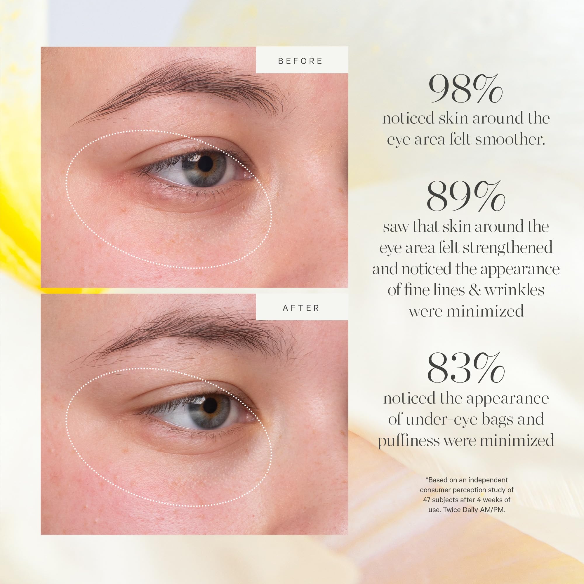 KORA Organics Kakadu Plum Vitamin C Eye Cream Refill | Hydration & Radiance