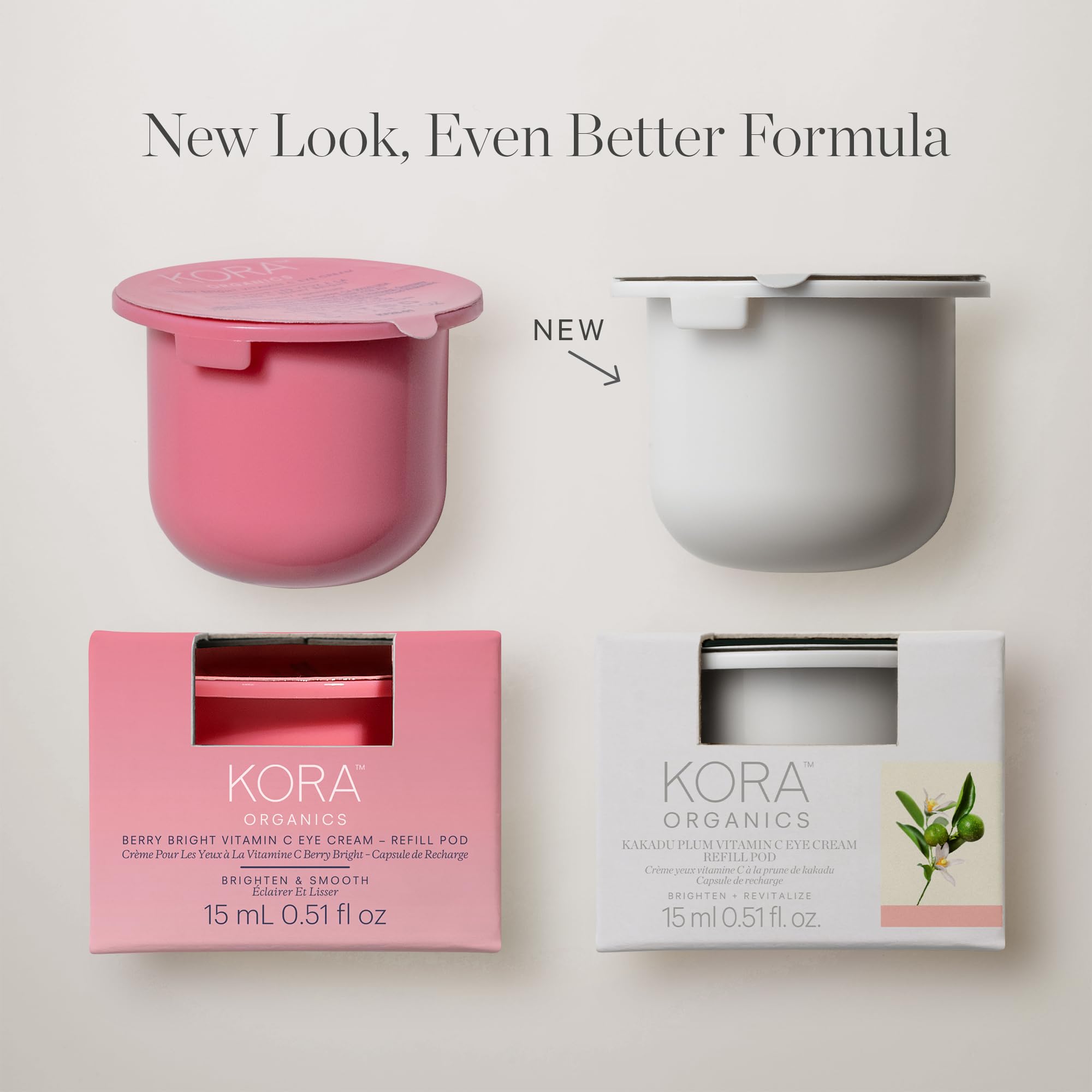KORA Organics Kakadu Plum Vitamin C Eye Cream Refill | Hydration & Radiance