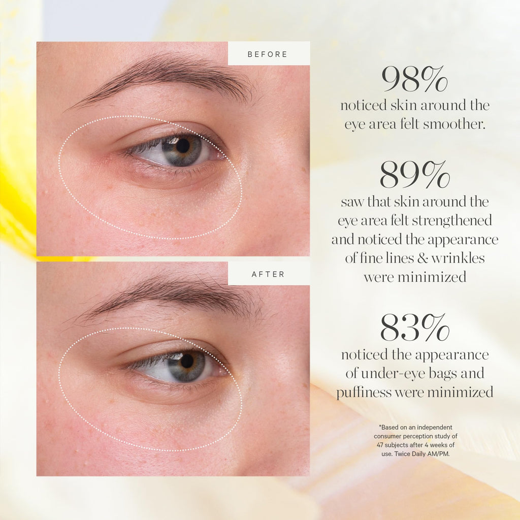 KORA Organics Kakadu Plum Vitamin C Eye Cream – Hydrating & Revitalizing, Organic & Refillable