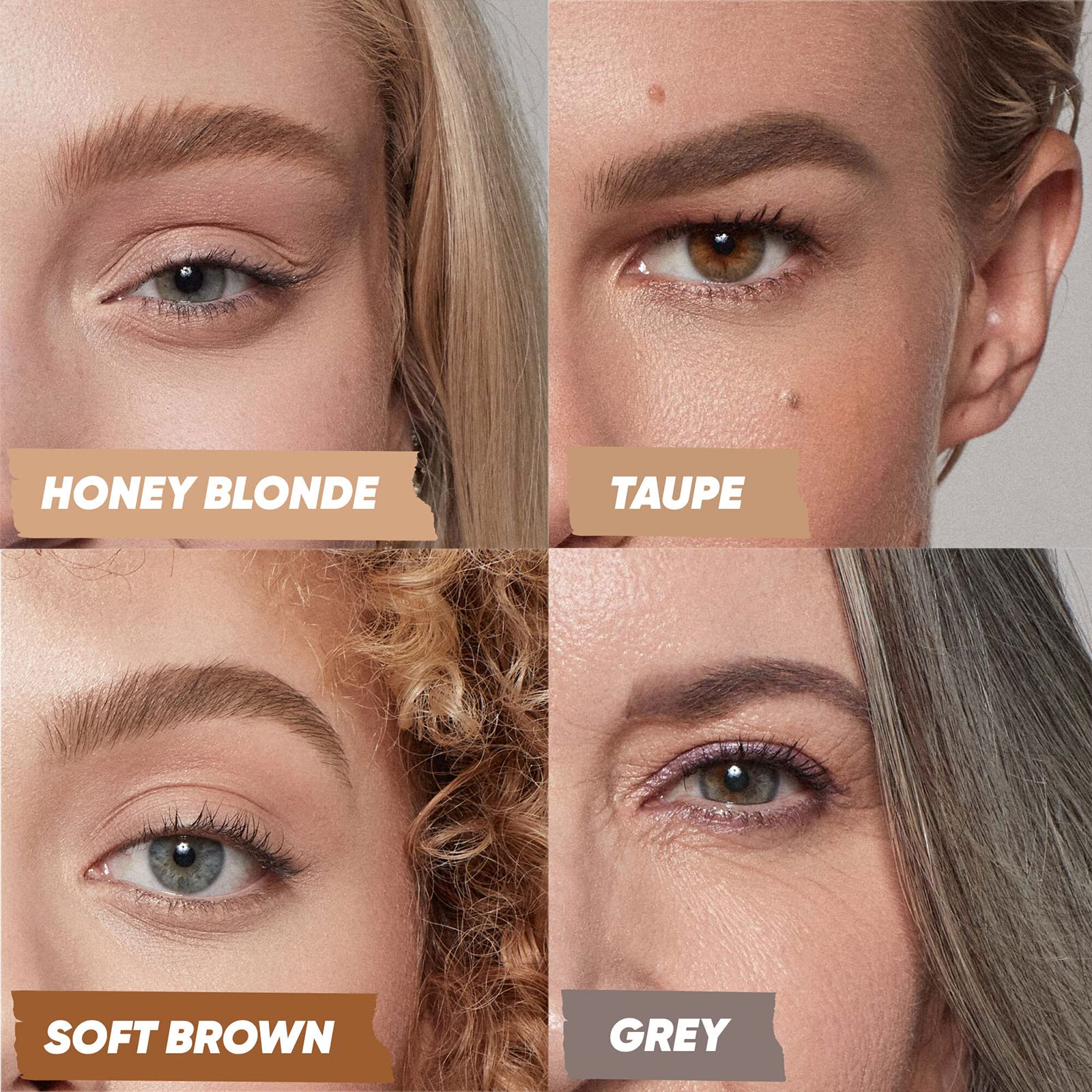 Kosas Air Brow Tinted Gel in Taupe – Clean Vegan, Long-Lasting, Feathery Brows