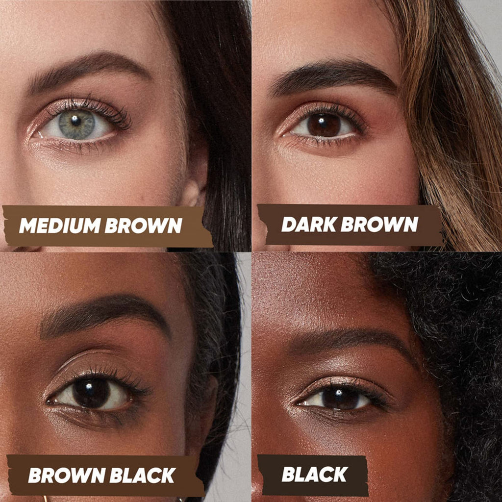 Kosas Brow Pop - Longwear Dual-Sided Eyebrow Pencil in Brown Black