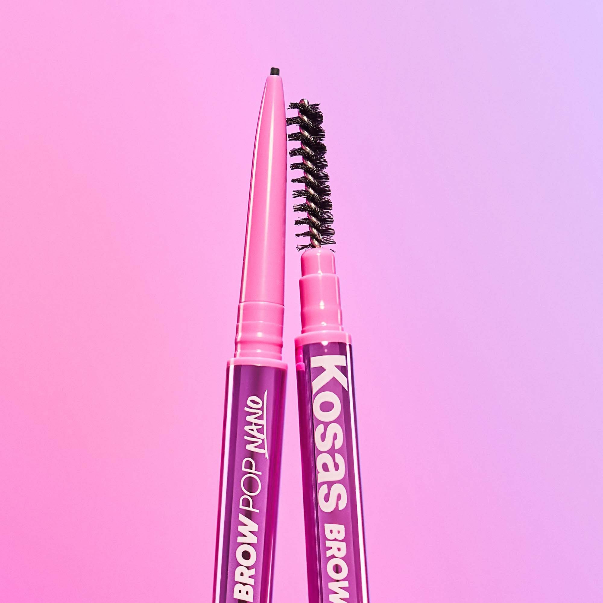 Kosas Brow Pop Nano 1mm Brow Pencil – Ultra-Fine, Natural Feathery Brows (Hypoallergenic)