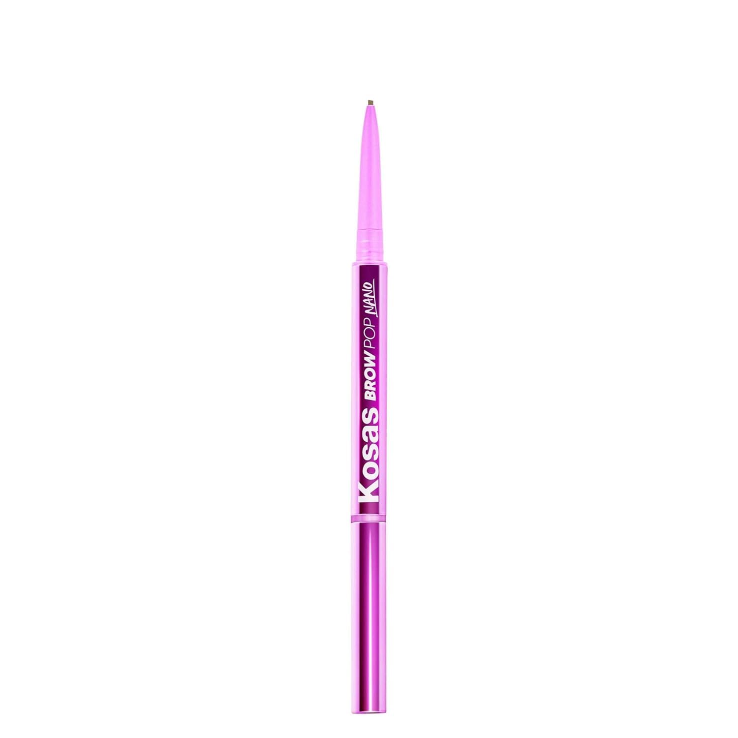 Kosas Brow Pop Nano 1mm Brow Pencil – Ultra-Fine, Natural Feathery Brows (Hypoallergenic)