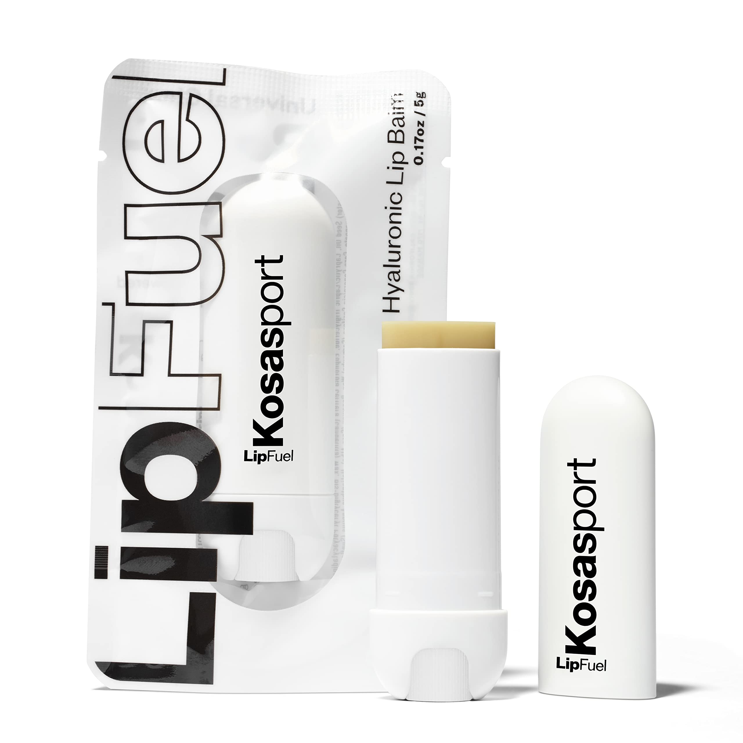 Kosas Lipfuel Hyaluronic Active Sport Lip Balm - Hydrates, Energizes & Protects