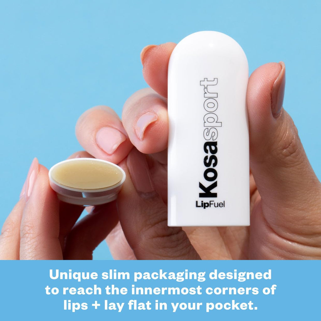 Kosas Lipfuel Hyaluronic Active Sport Lip Balm - Hydrates, Energizes & Protects