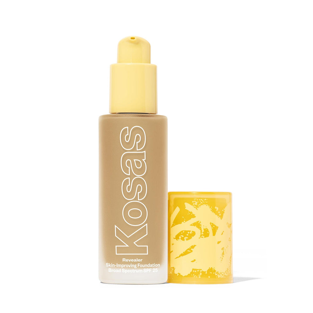 Kosas Revealer Foundation SPF 25 - Hydrating, Natural Finish – Light Medium Neutral Olive 210