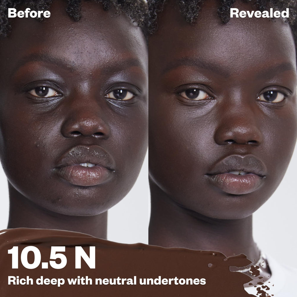 Kosas Revealer Concealer - Medium Coverage with Hyaluronic Acid, Shade 10.5 N | Vegan & Cruelty-Free