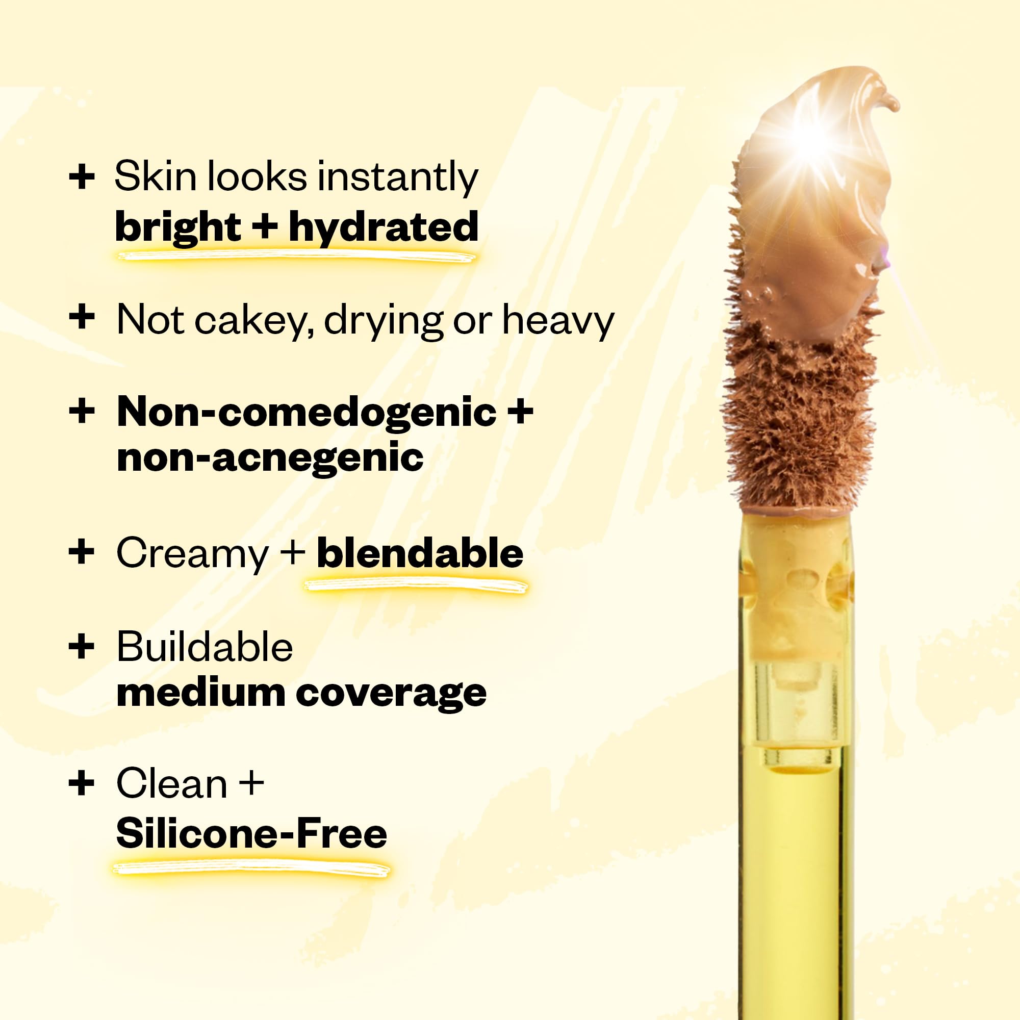 Kosas Revealer Concealer - Medium Coverage with Hyaluronic Acid, Shade 7.3 N | Vegan & Clean Beauty
