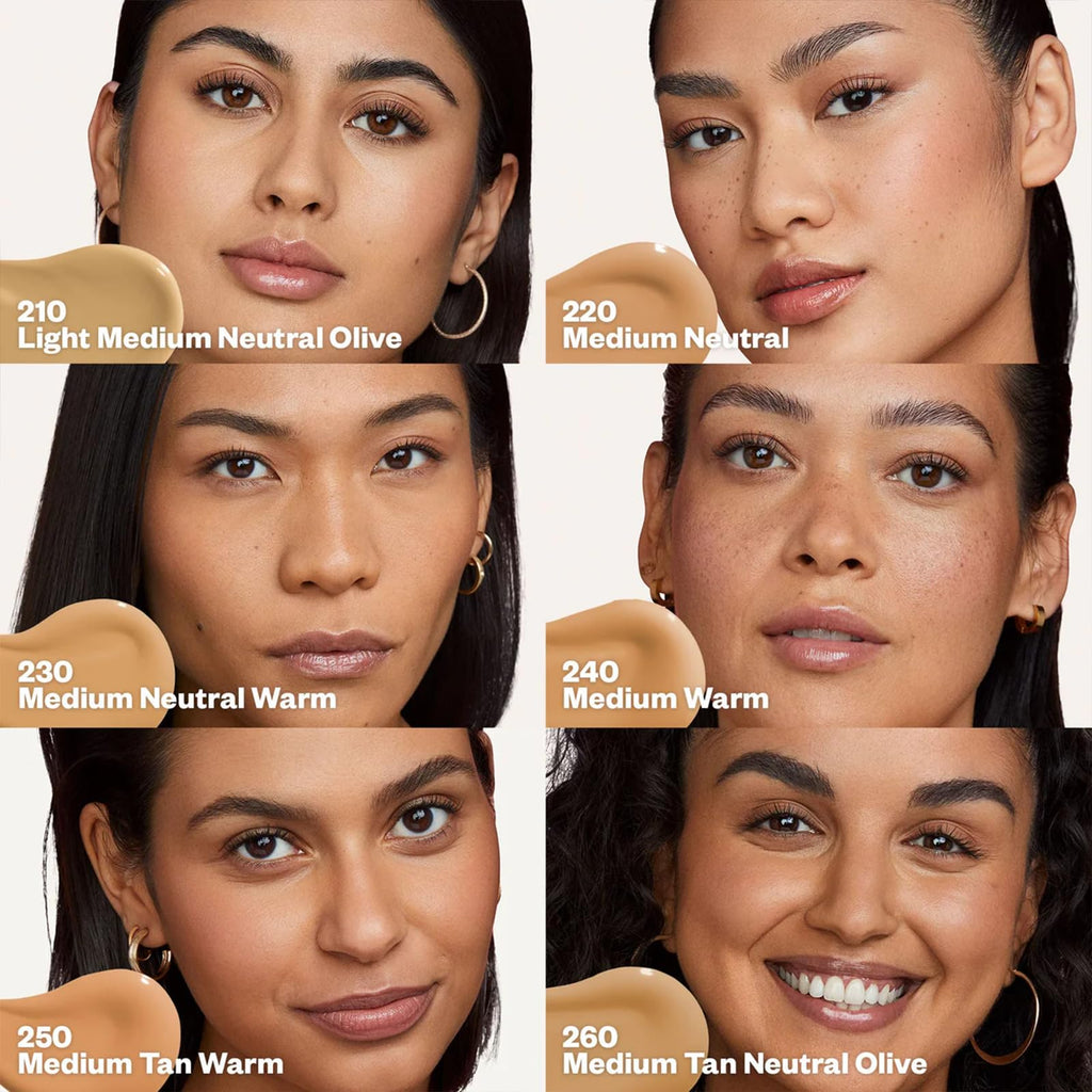 Kosas Revealer Skin-Improving Foundation with SPF 25 – Hydrate, Brighten, Soothe, Plump | Medium Neutral 220