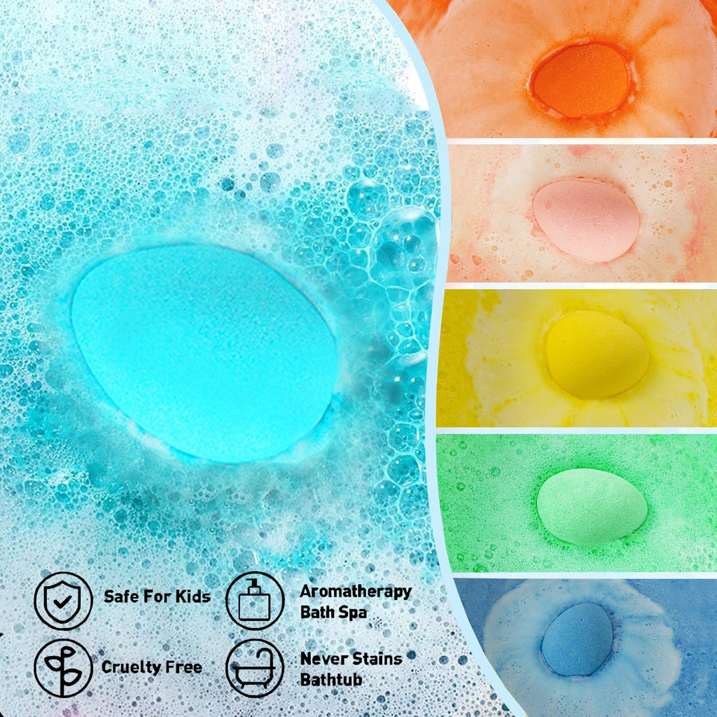 Kottke 20-Piece Bath Bomb Gift Set – Easter Eggs & Surprises