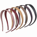 KOVOLITU 6 Pack Headbands for Glasses – Flexible No-Pressure Hairbands with Teeth, Matte Finish