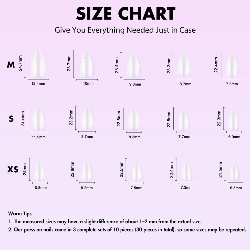 KQueenest 4 Packs Gel Press On Nails – Almond Stiletto Cat Eye, Dark Chrome & Glitter Kit, 96 Pcs Valentines Gift Kit