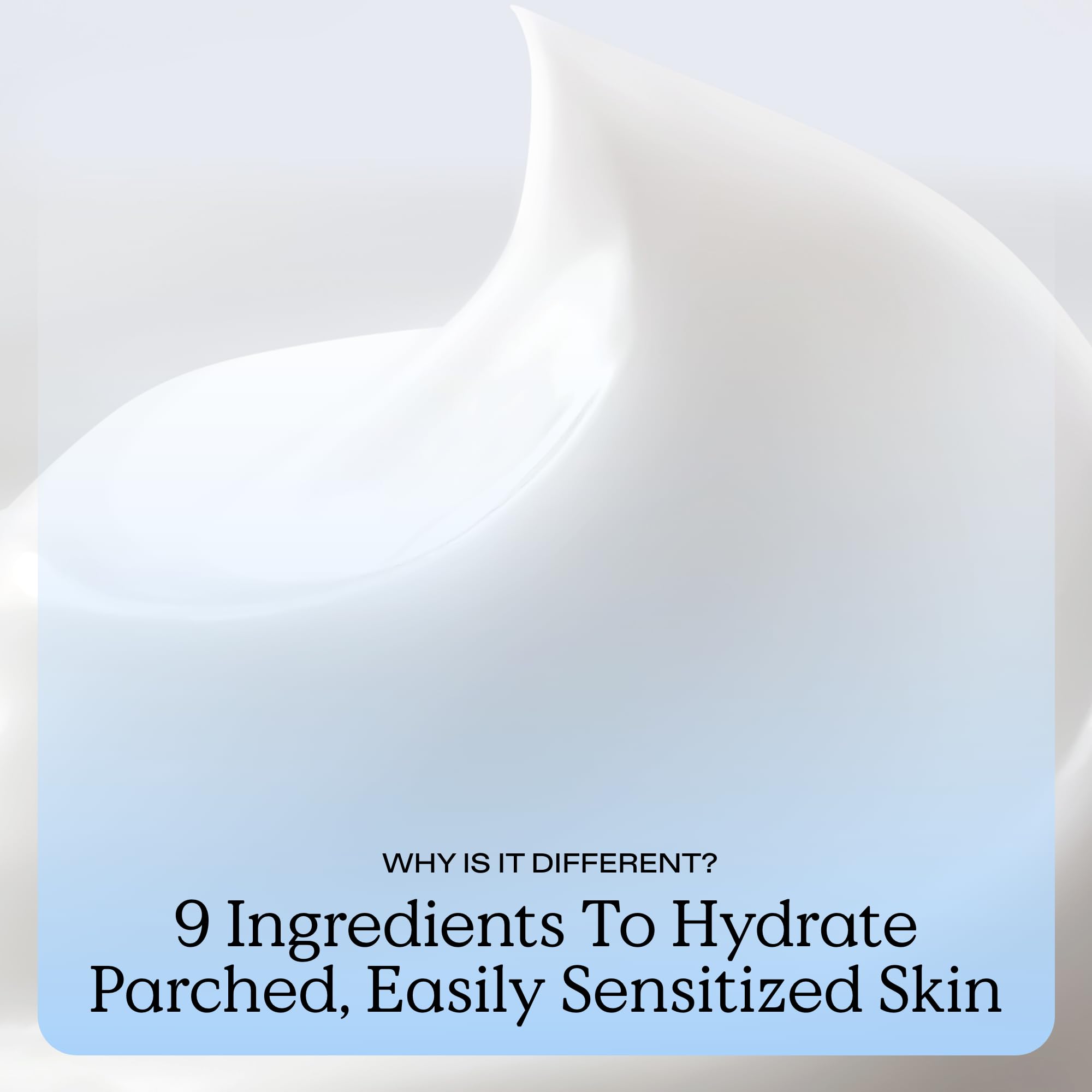 KraveBeauty Oat So Simple Water Cream Refill — Hydration for All Skin Types with Oat & Squalane | 6.76 fl oz