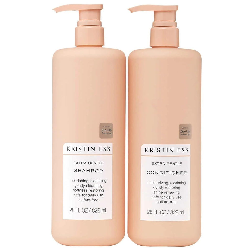 Kristin Ess Extra Gentle Shampoo & Conditioner – 28 oz Two-Pack