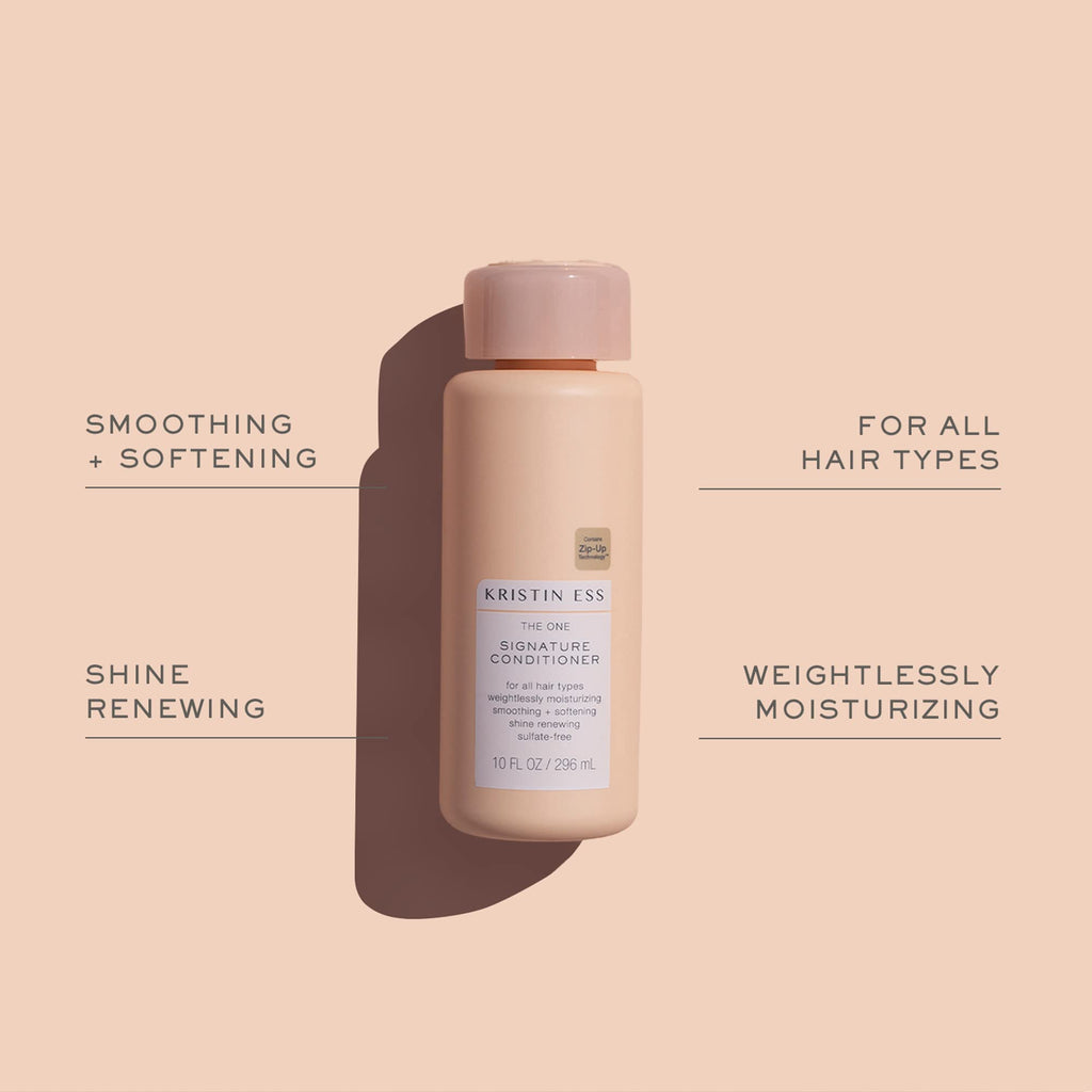 Kristin Ess Hair Signature Salon Shampoo & Conditioner Set – Pear Fragrance, Moisture & Shine