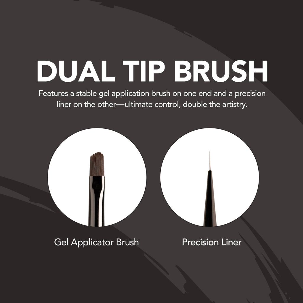 KUPA KULR Solid Cream Gel Nail Polish – Rose Queen (8 Bold Colors) + 1 Brush Included