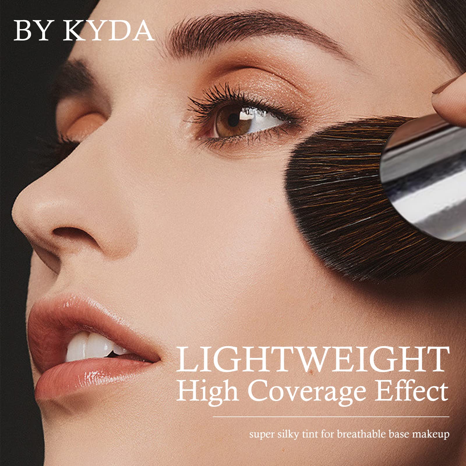 KYDA AirBrush Foundation Spray – Silky, Breathable Nude Finish with Flawless Coverage (#220 Natural Beige)