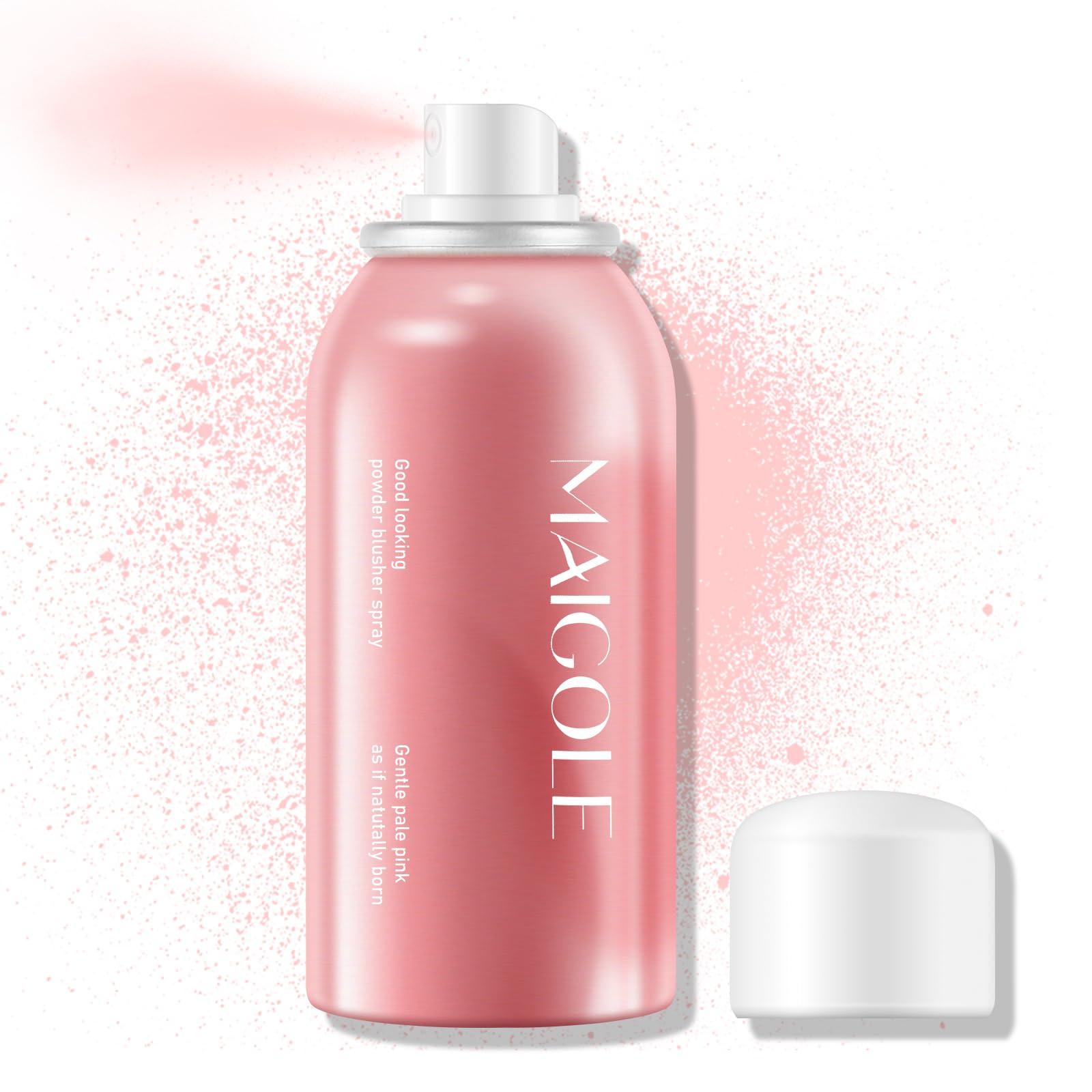 KYDA Liquid Blush Spray Natural Pink | Buildable Dewy Glow, 1.69 fl oz