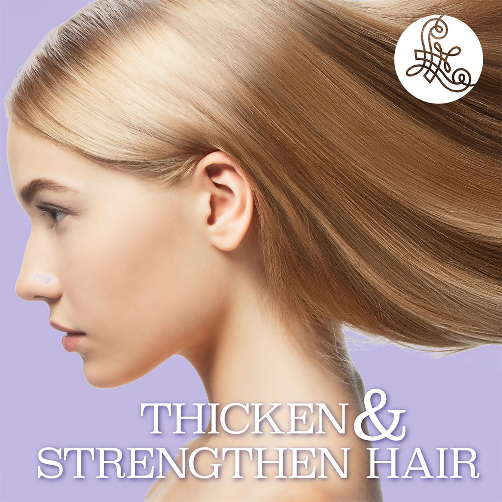 L LUSETA Biotin B-Complex Hair Oil – Thickening & Strengthening for Thin, Dry Hair | 3.38 oz