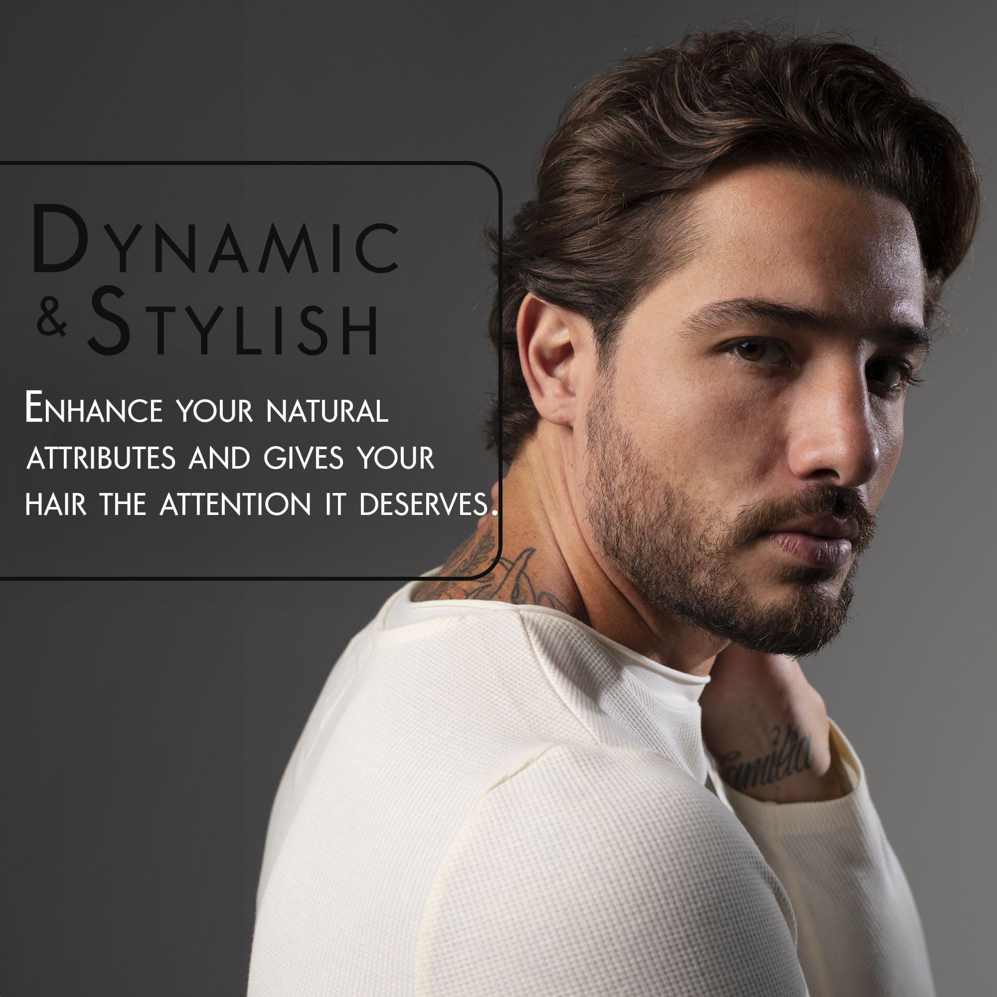 L3 Level 3 Hair Sculpting Clay - Premium Hold for Men, Long-Lasting Style