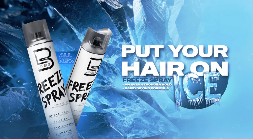 L3 Level 3 Hair Spray – Extra Hold, UV Protection, 13.52 oz (Pack of 2)