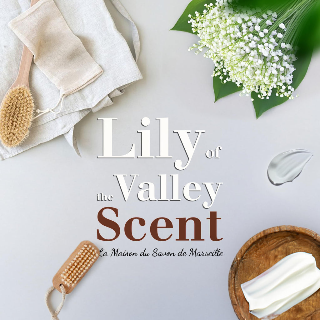 La Maison du Savon de Marseille Lily of the Valley Moisturizing Soap Bar Trio – 3x4.4 oz – Made in Provence