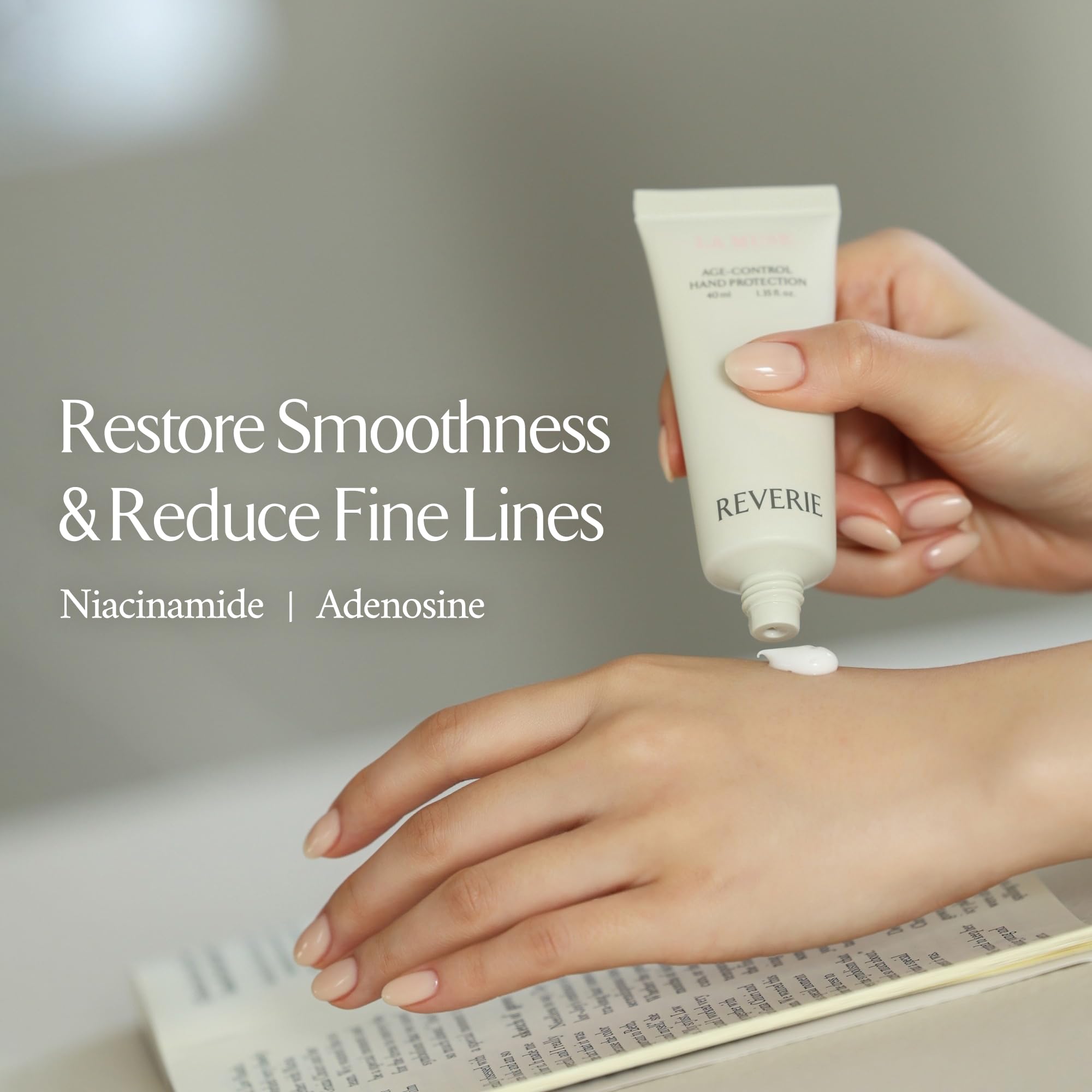 LA MUSE Age-Control Hand Protection | Reverie Scent Hand Cream with Shea Butter