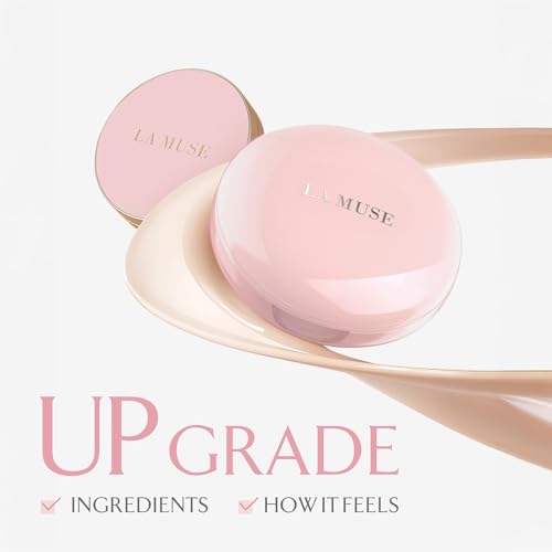 LA MUSE Korean Glow Cushion Foundation No.22 Neutral Beige | PDRN + 65% Hyaluronic Hydration