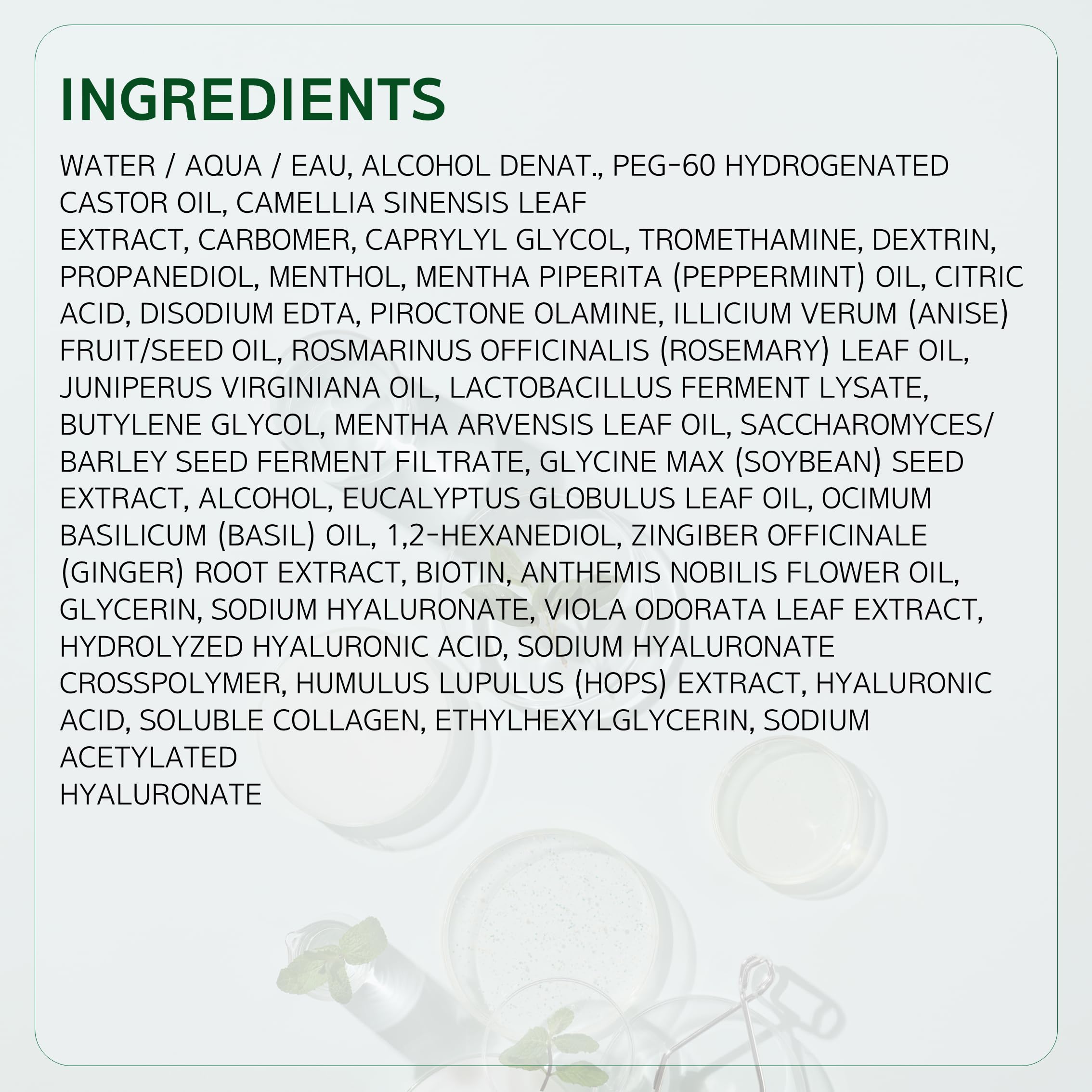 LABO-H Scalp Strengthening Roll-On Serum – Vegan Hair Support, 0.5 fl oz