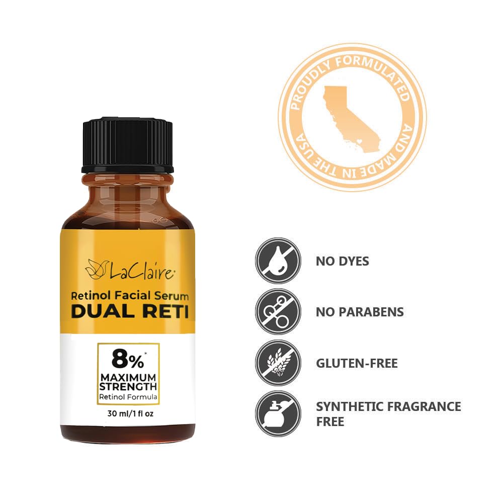 LaClaire Retinol Complex Serum – Anti-Aging, Brightening & Firming (30 ml)