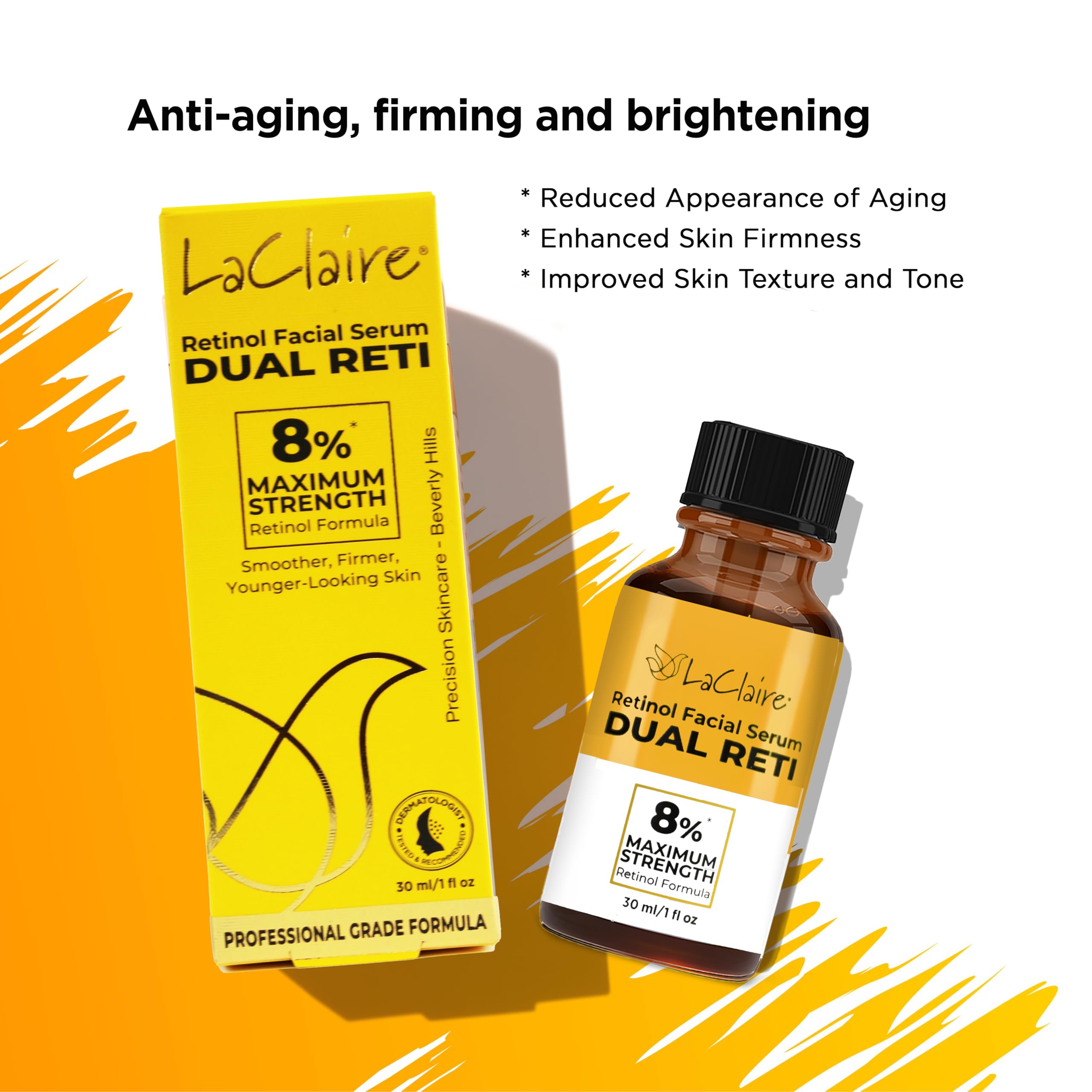LaClaire Retinol Complex Serum – Anti-Aging, Brightening & Firming (30 ml)