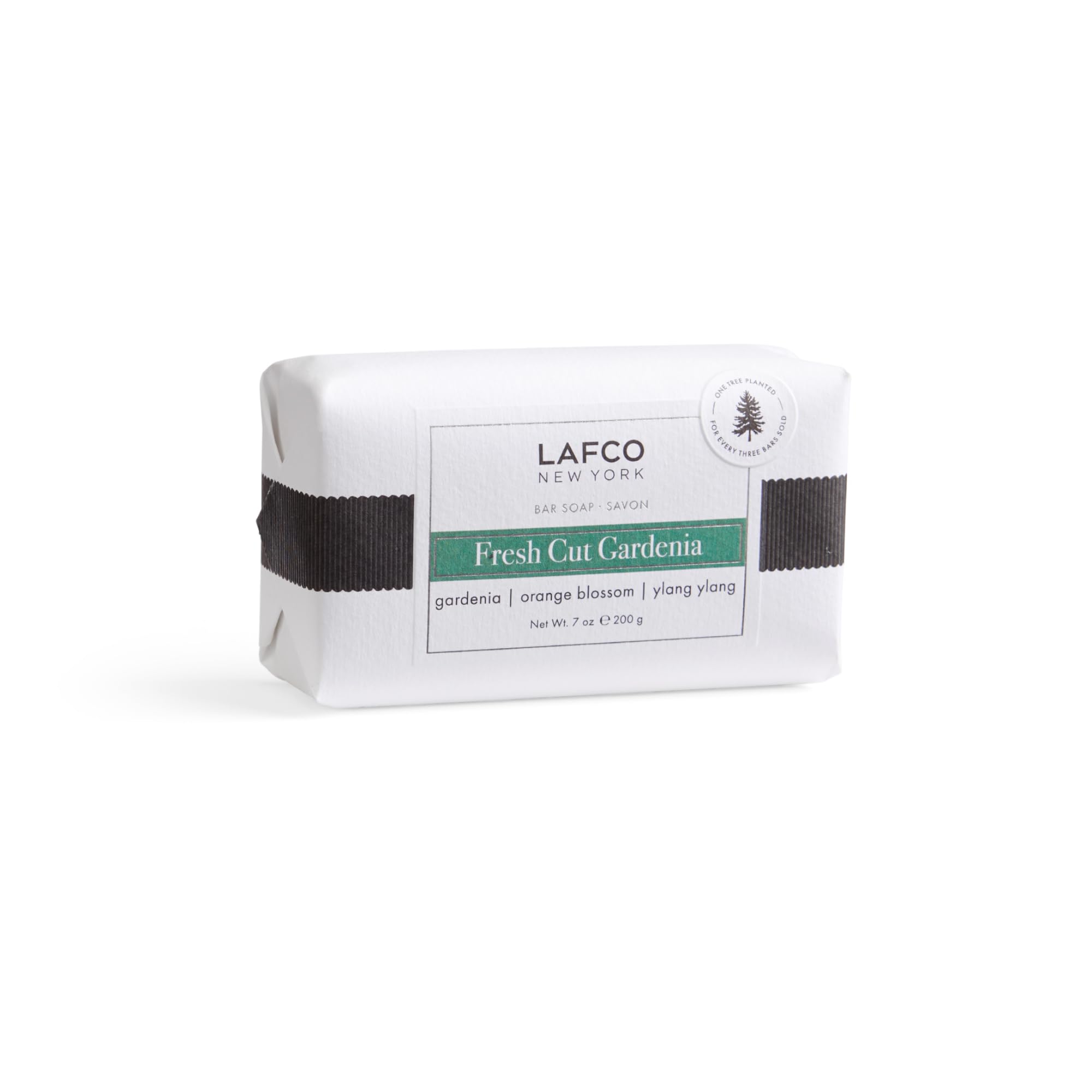 LAFCO New York Bar Soap, Fresh Cut Gardenia – Ultra-Hydrating 7 oz