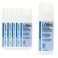 Lafe's Natural Deodorant Unscented Roll-On 3oz | Aluminum & Baking Soda Free | 6 Pack