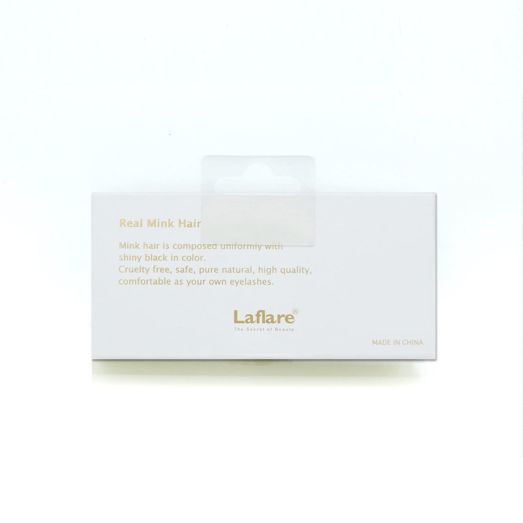 Laflare 3D Real Mink Eyelashes K21 – Handmade, Lightweight & Natural