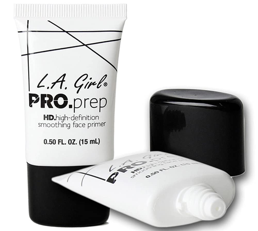 L.A. Girl High Definition Smoothing Face Primer with Vitamin E — 3-Pack (0.5 fl oz each)