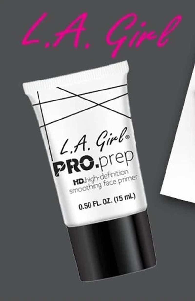 L.A. Girl High Definition Smoothing Face Primer with Vitamin E — 3-Pack (0.5 fl oz each)