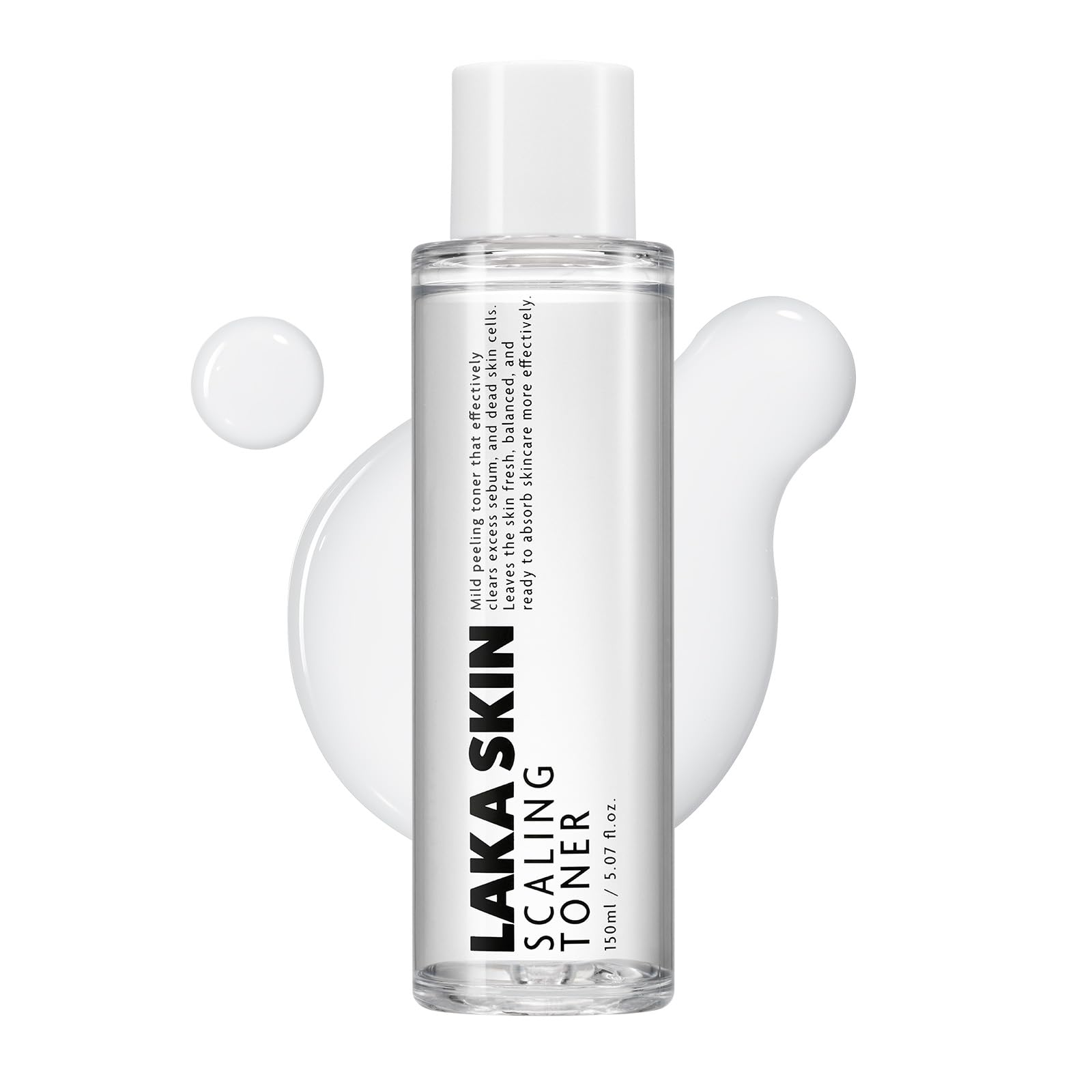 Laka Scaling Toner – Mild AHA/PHA/PDRN Exfoliating Toner, 150ml | Korean Skincare