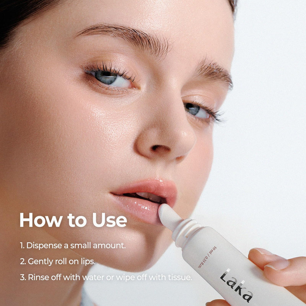 Laka Washful Lip Tint Remover – Mild, Easy Lip Stain Gel (10ml) | Korean Skincare