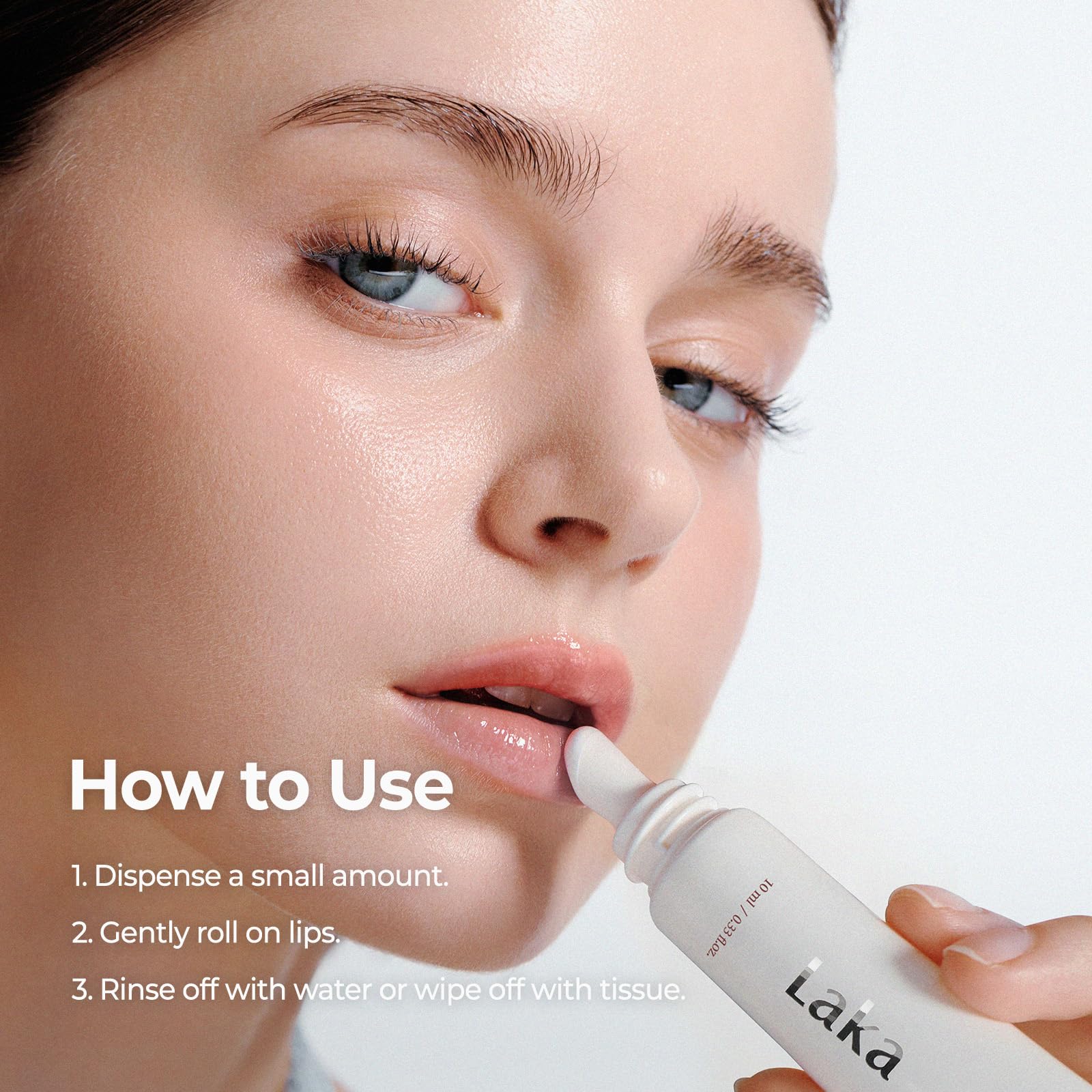 Laka Washful Lip Tint Remover – Mild, Easy Lip Stain Gel (10ml) | Korean Skincare