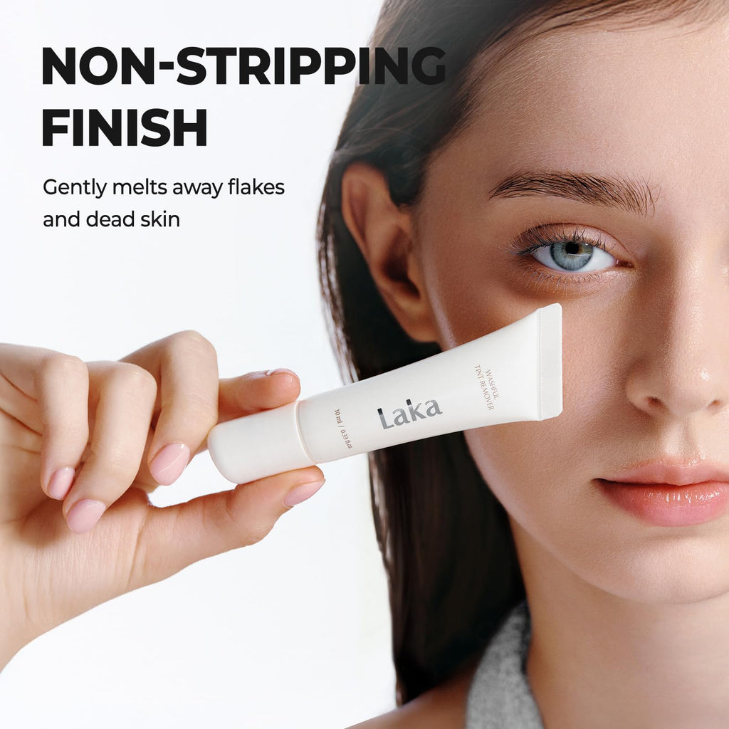 Laka Washful Lip Tint Remover – Mild, Easy Lip Stain Gel (10ml) | Korean Skincare