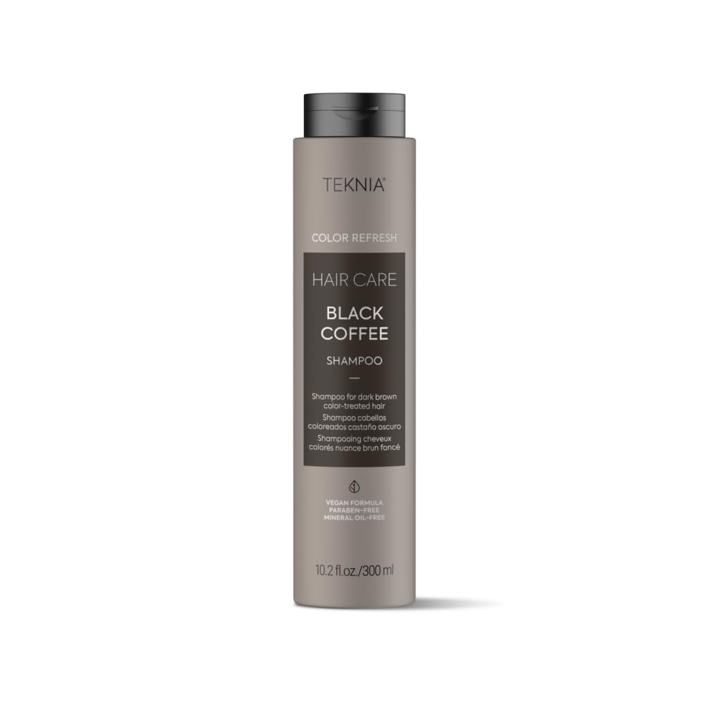 LAKMÉ Teknia Black Coffee Color Refresh Shampoo – Color Depositing for Black Hair