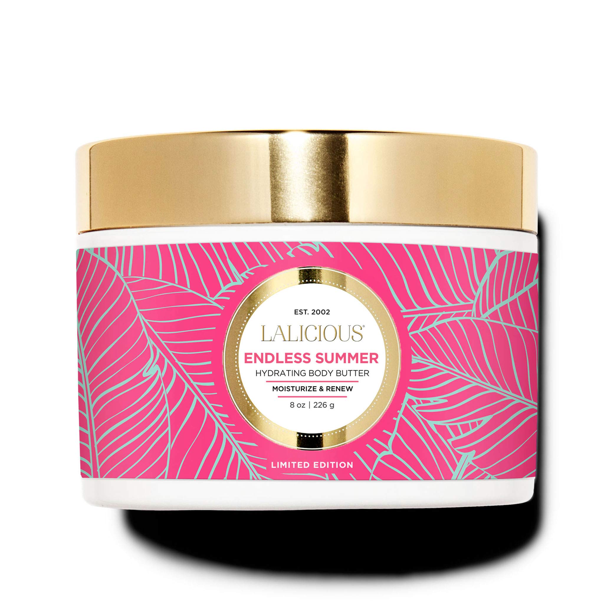 LaLicious Endless Summer Body Butter – Hydrating Paraben-Free Moisturizer (8oz)