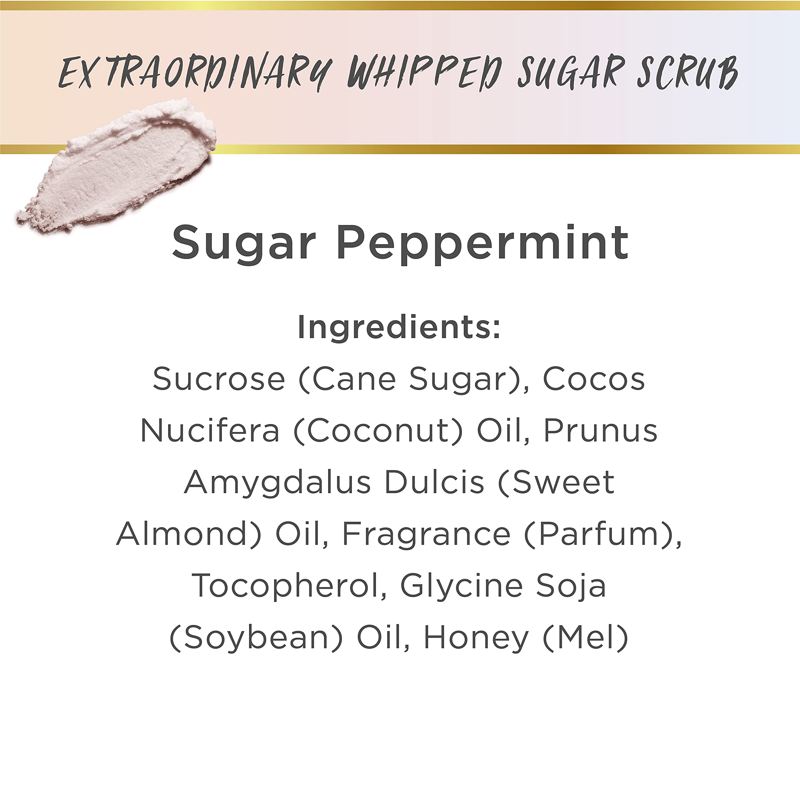 LaLicious Sugar Peppermint Whipped Scrub – Exfoliating Body & Foot Care (16 oz)