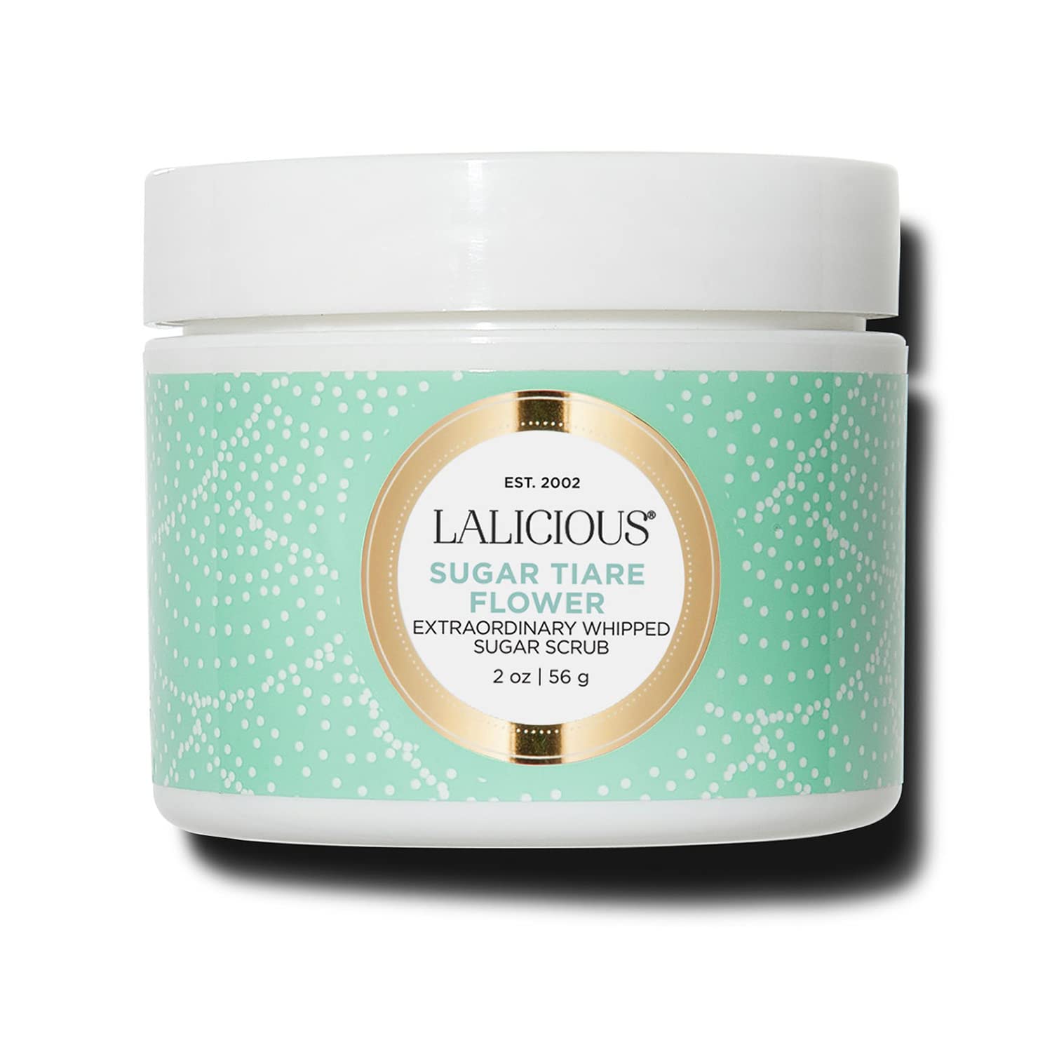 LaLicious Sugar Tiare Flower Whipped Sugar Scrub | Body & Foot Exfoliant | 2oz