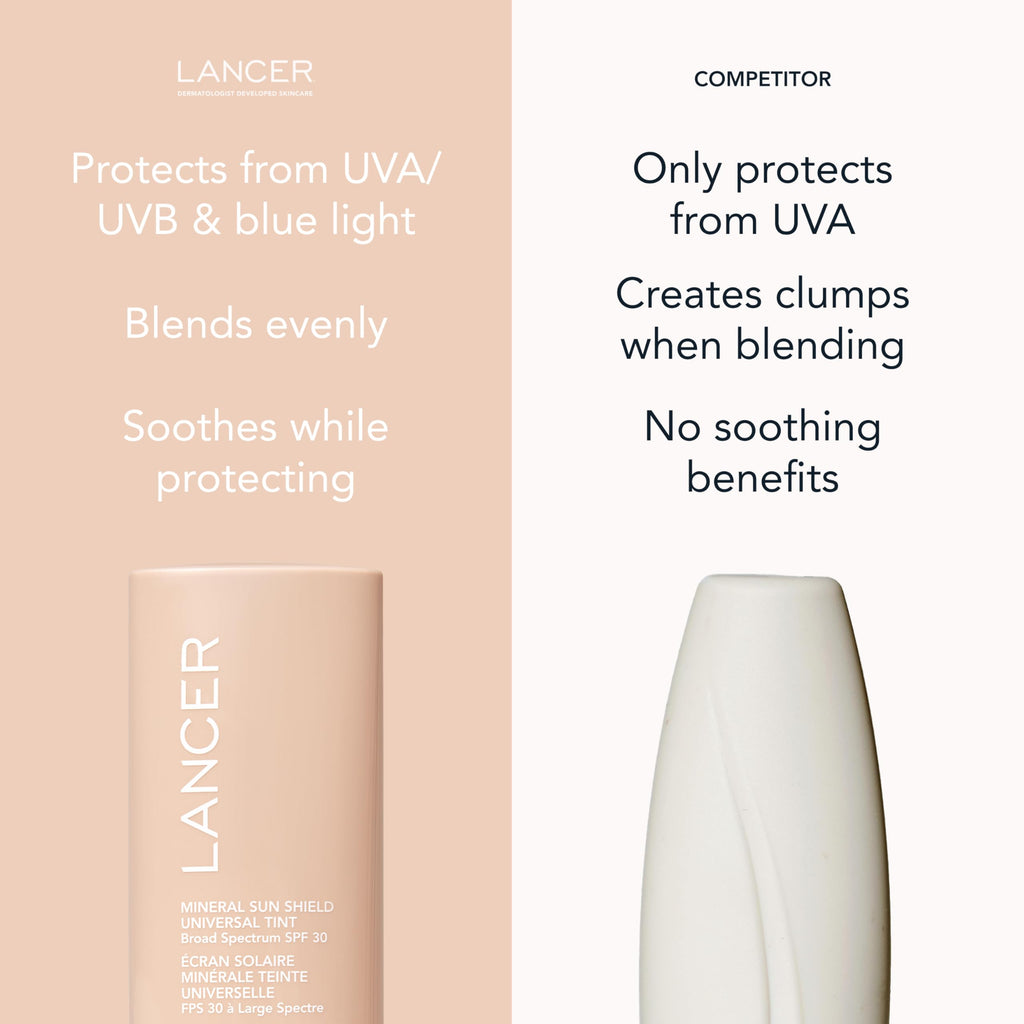 Lancer Mineral Sun Shield Universal Tint SPF 30 – 2 fl oz