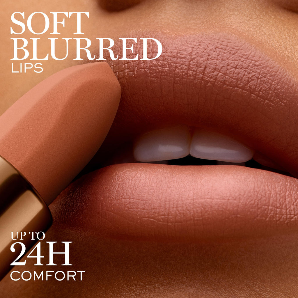 Lancôme L'Absolu Rouge Intimatte Lipstick – Buildable Lightweight Soft Matte Finish – Up To 24HR Comfort – 111 All Lens on Me
