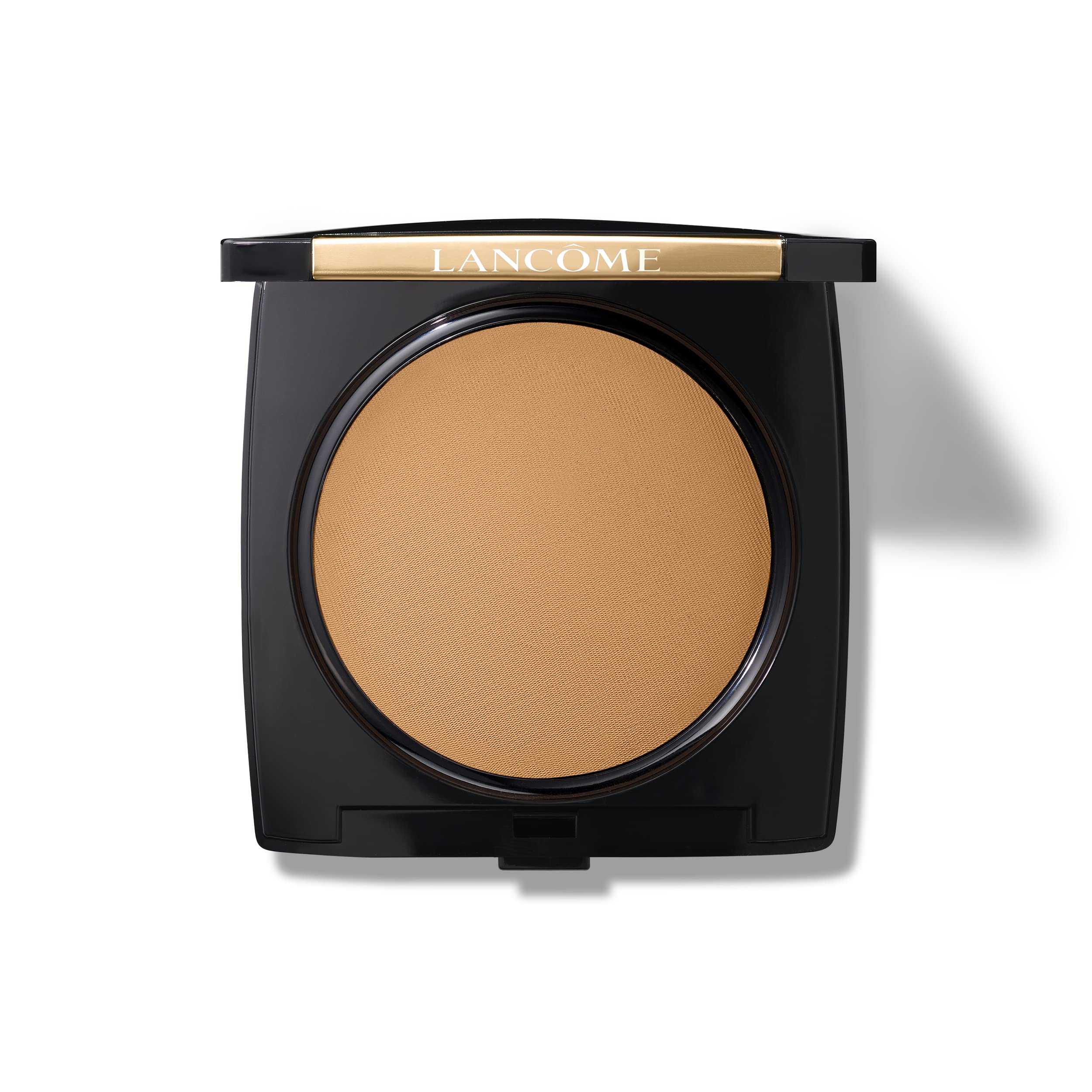 Lancôme Dual Finish Powder Foundation — Natural Matte Finish, Sheer-to-Full Coverage, Longwear | 520 Suede Warm