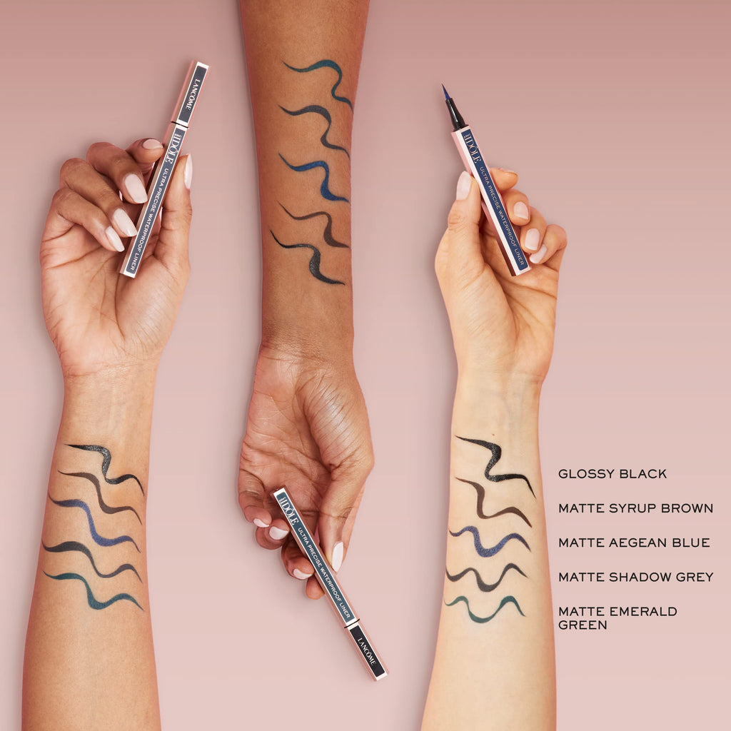 Lancôme Idôle Liner Waterproof Liquid Eyeliner – Ultra-Precise, Luminous Grey